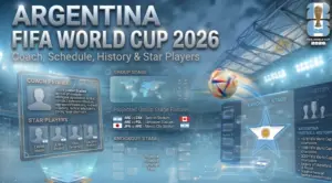 Argentina FIFA World Cup 2026: Coach, Schedule, History & Star Players